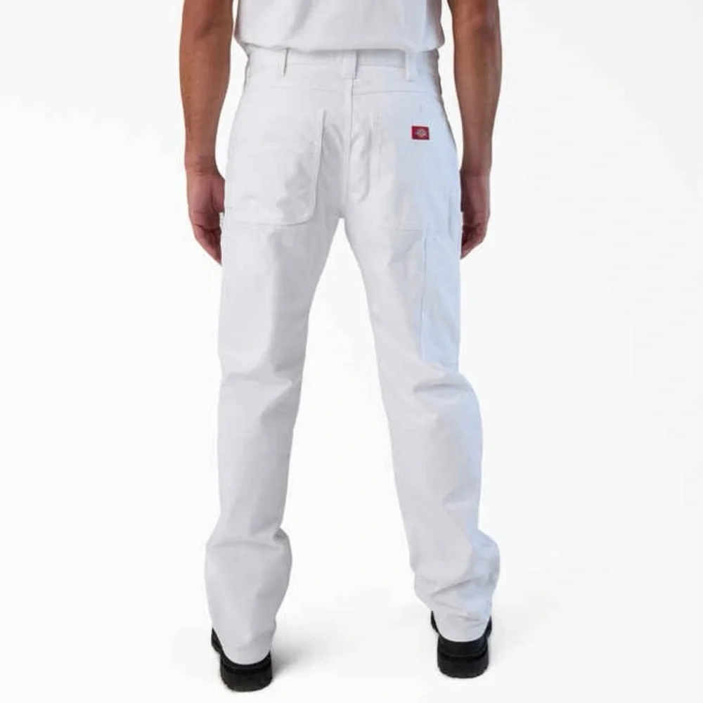 Dickies White Utility Pants Relaxed‎ Fit Painters 42 x 30